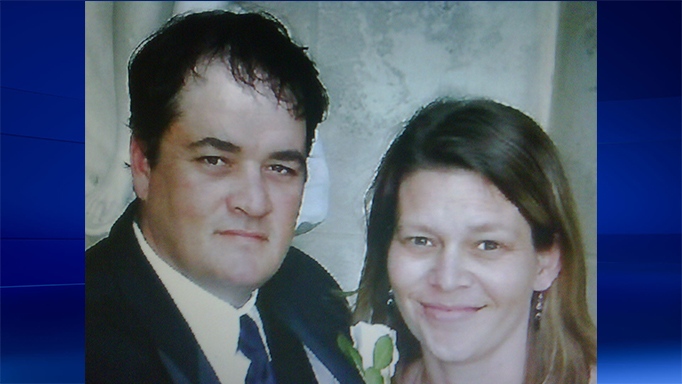 Geoff Gaston, left, and his wife, Tanya Gaston, can be seen in this undated photo submitted before a Barrie, Ont. court as an exhibit. 