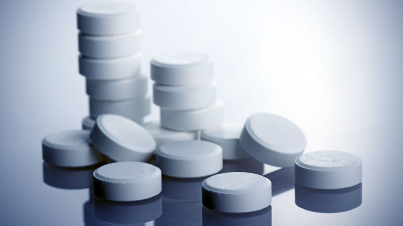 White pills medication