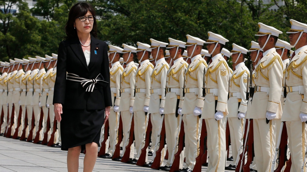 Japan's new Defense Minister Tomomi Inada