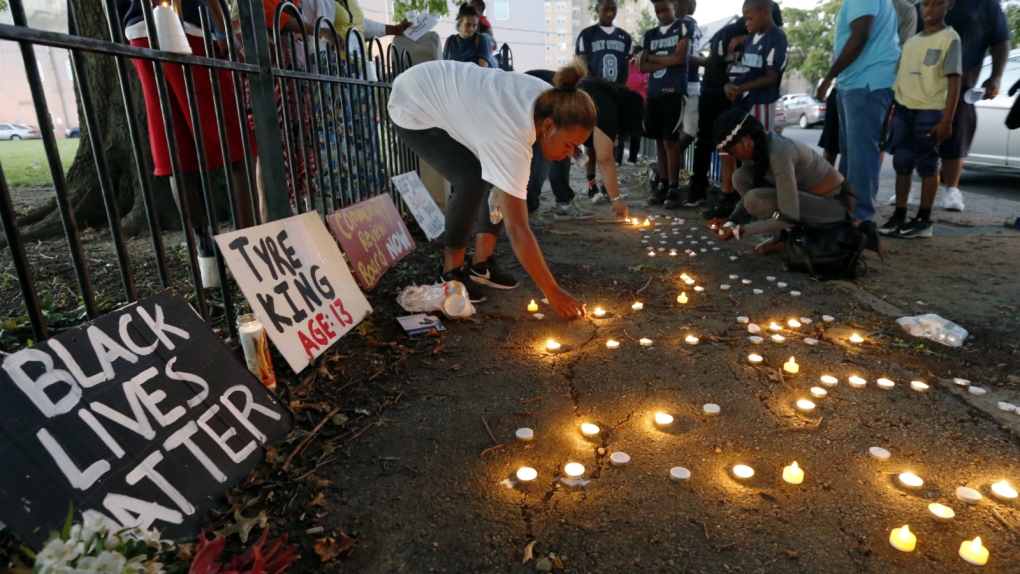 Vigil held for Ohio teen shot by cops