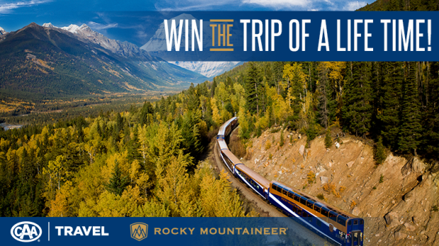 CAA Travel's Rocky Mountaineer Great Train Escape