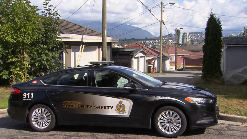 Vancouver police are investigating after the bodies of a man and a woman were discovered inside an East Vancouver home. (CTV News). Sept. 18, 2016.