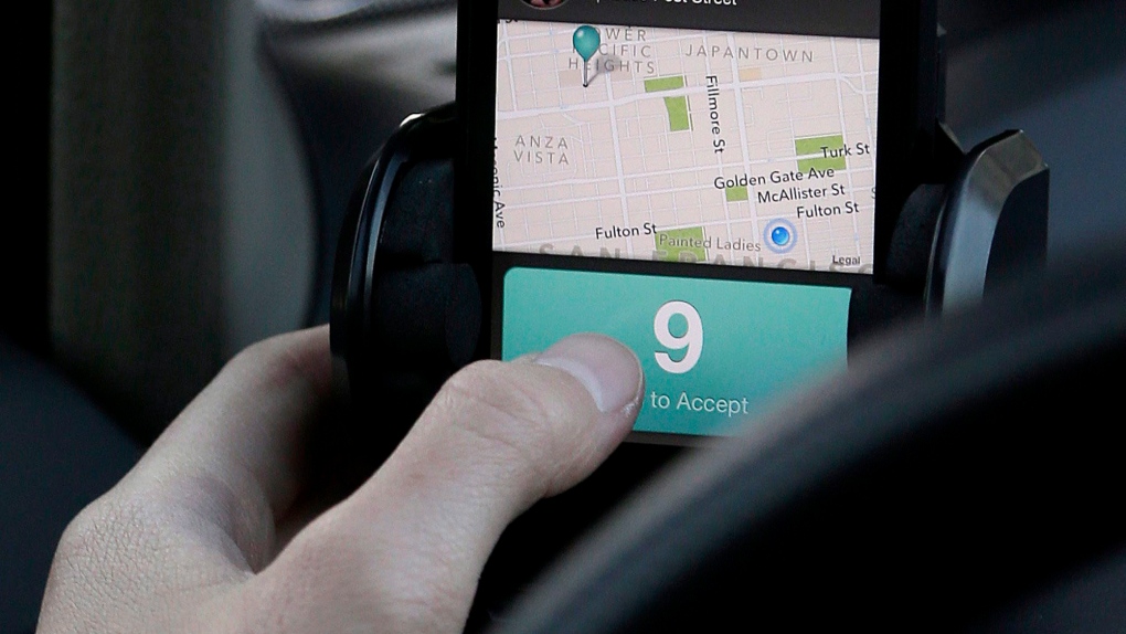Lyft ride-sharing app