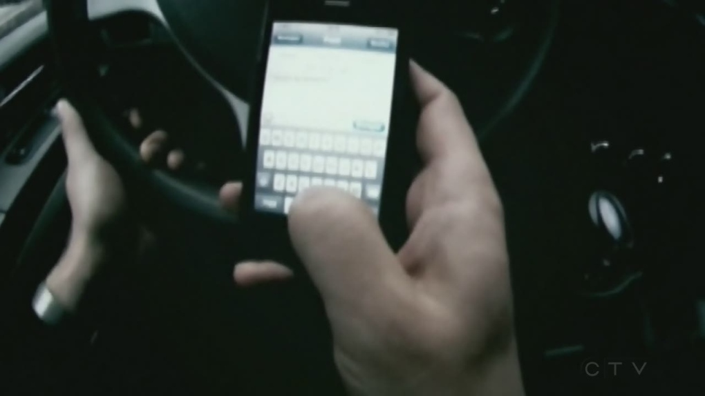 Texting at the wheel