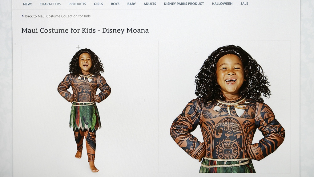 Disney costumed criticized by groups