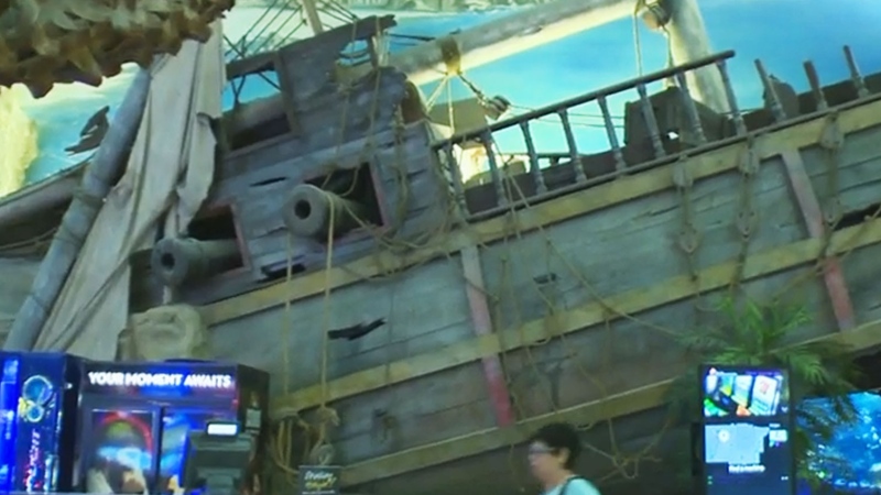 The Club Regent Casino is getting rid a large, replica pirate ship that was originally installed in the casino’s lobby in 1999. 