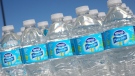 Rows of Nestle Pure Life bottled water Laval, Que., May 2, 2015. THE CANADIAN PRESS IMAGES/Mario Beauregard