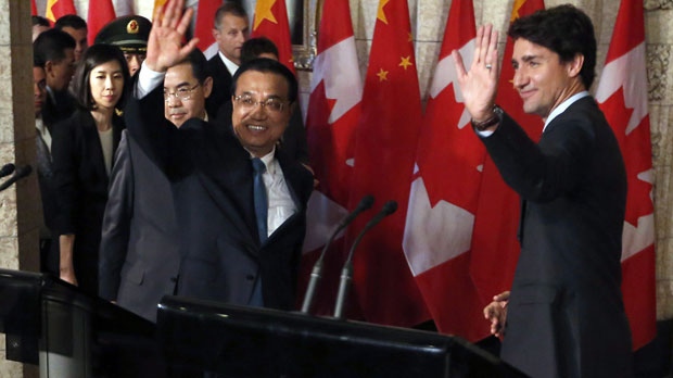 Trudeau announces possible China free trade deal 