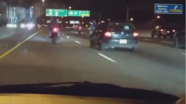5 motorcyclists charged in dangerous stunt driving incidents on Ontario highways