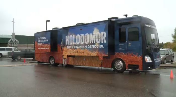 Holodomor tour bus