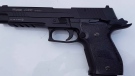 Windsor police warn against using replica guns. (Courtesy Windsor police)