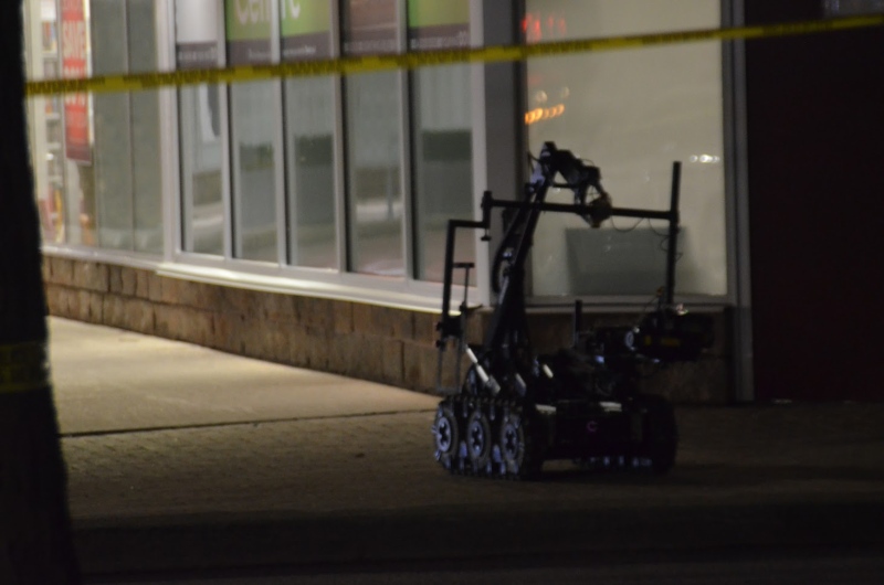 The Windsor police explosive disposal unit was called to Value Village on Tecumseh Road after a suspicious package was reported on Saturday, Oct. 1, 2016.
(Photo courtesy of Charlize A)