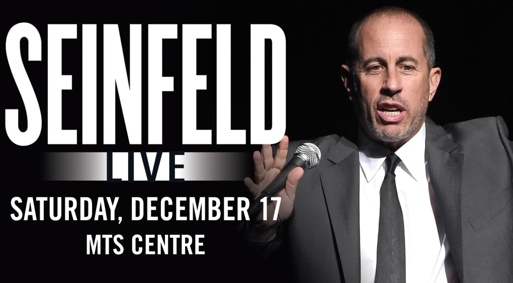 Jerry Seinfeld in Winnipeg Dec. 17.