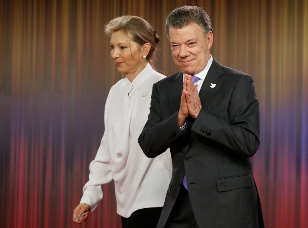 Colombia's President Juan Manuel Santos