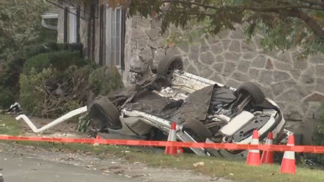 Laval car crash