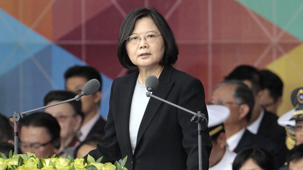 Taiwan president rebuffs China