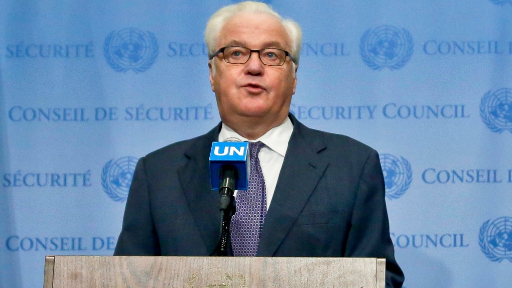 Russian UN Ambassador Vitaly Churkin