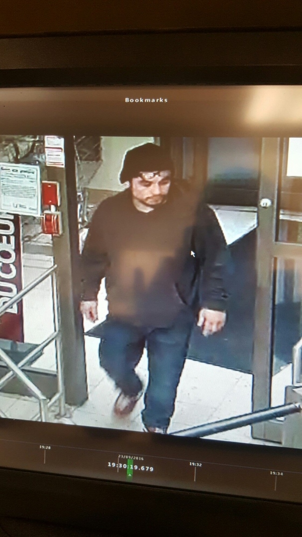 London police hope to identify this man related to a theft at the LCBO at 109 Fanshawe Park Road East. (Courtesy London police)