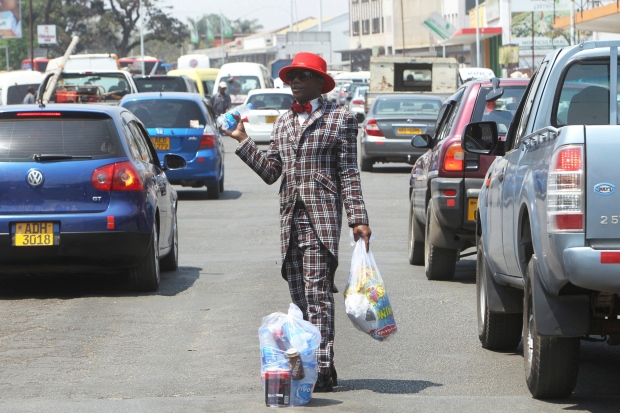Zimbabwe street vendor