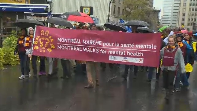 Mental health march