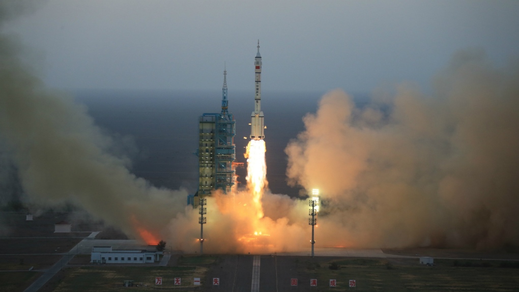 China launches space mission