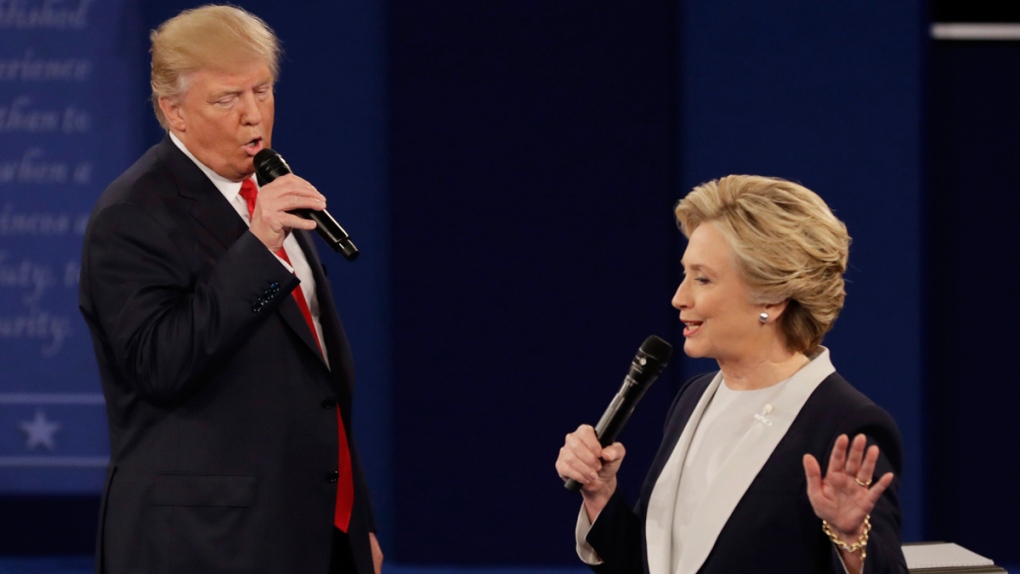 Donald Trump and Hillary Clinton debate