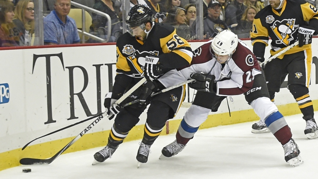 Pittsburgh Penguins defenseman Kris Letang 