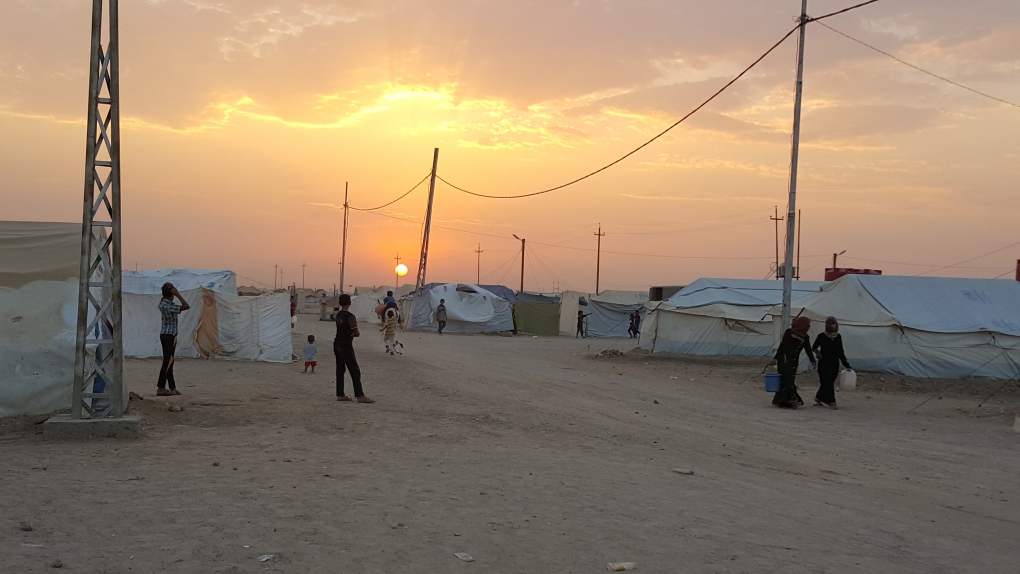 Iraq displaced camp