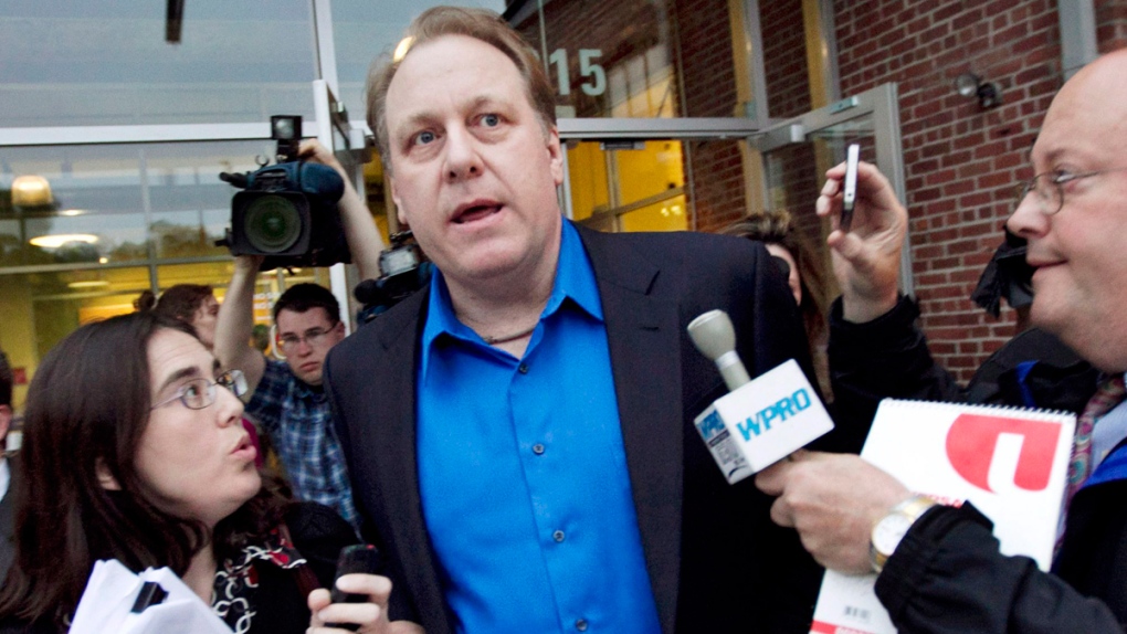 Former Boston Red Sox pitcher Curt Schilling