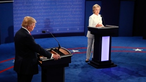 Watch the final U.S. presidential debate in its en