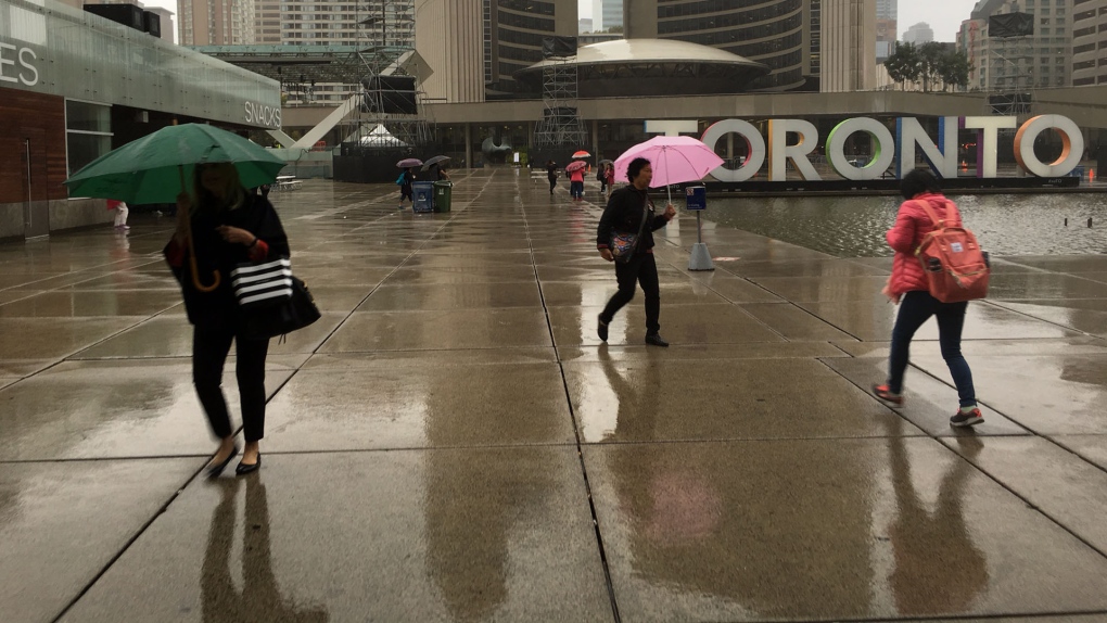 Toronto rain
