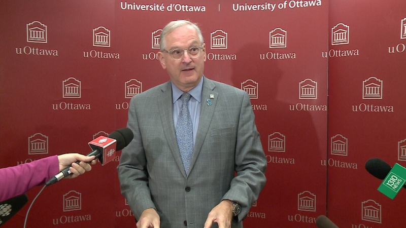 University of Ottawa President Jacques Frémont.
