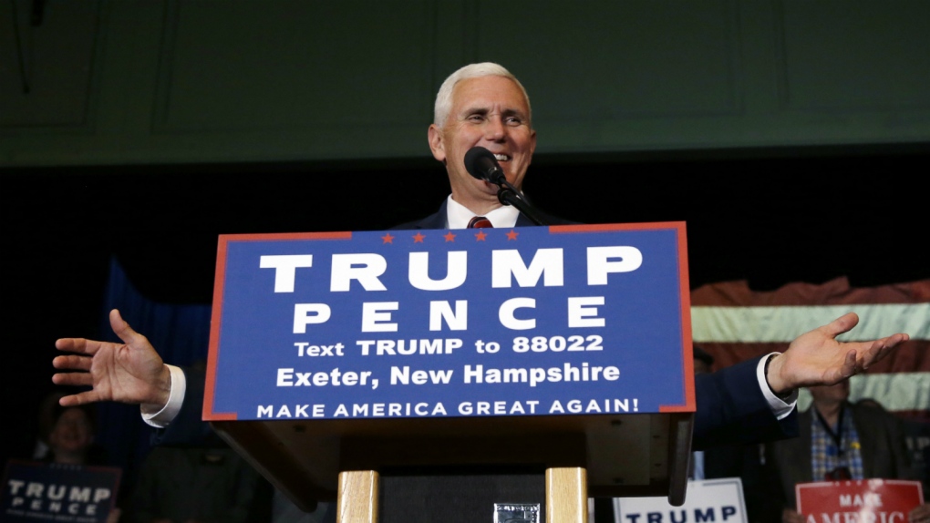 Pence continues to massage Trump's remarks