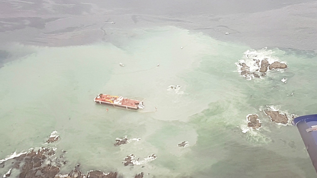 Diesel spill in B.C. central coast