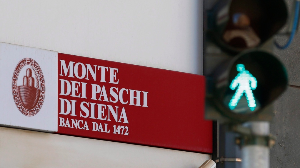 Monte Dei Paschi di Siena bank branch in Milan