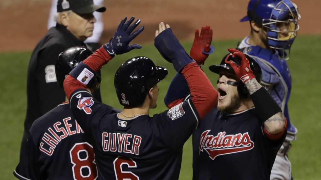 Cleveland beats Chicago in Game 1 of World Series