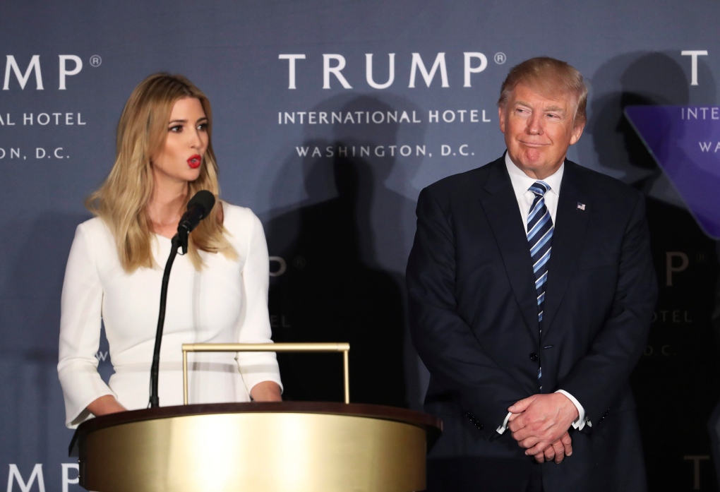 Ivanka and Donald Trump