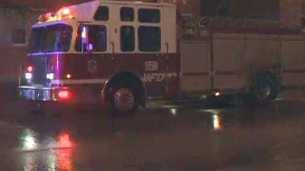 Southdale fire sends one woman to hospital.