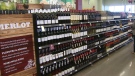Wine was made available at select grocery stores across Ontario on Oct. 28, 2016. (CP24) 