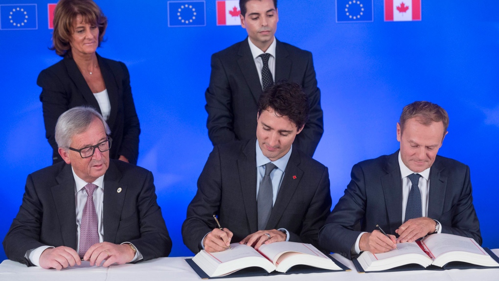 CETA signing