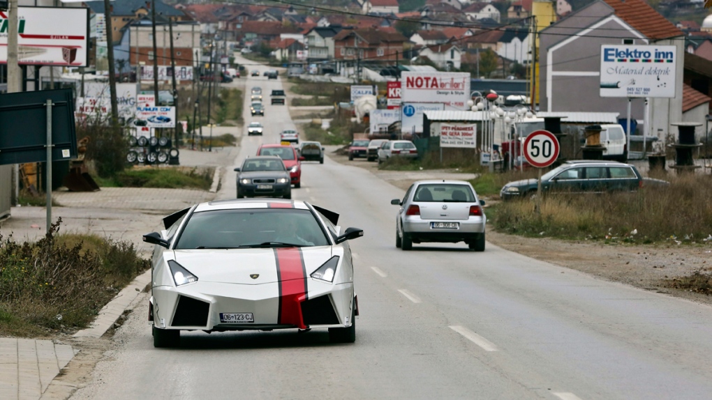 Kosovan sports car enthusiast builds a Lamborghini replica | CTV News