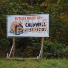 The Caldwell First Nation sign was vandalized in Leamington. (Courtesy John Paterson / Facebook)