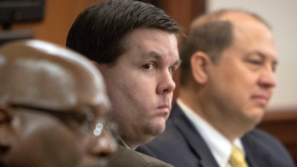 Justin Ross Harris at the Glynn County Courthouse