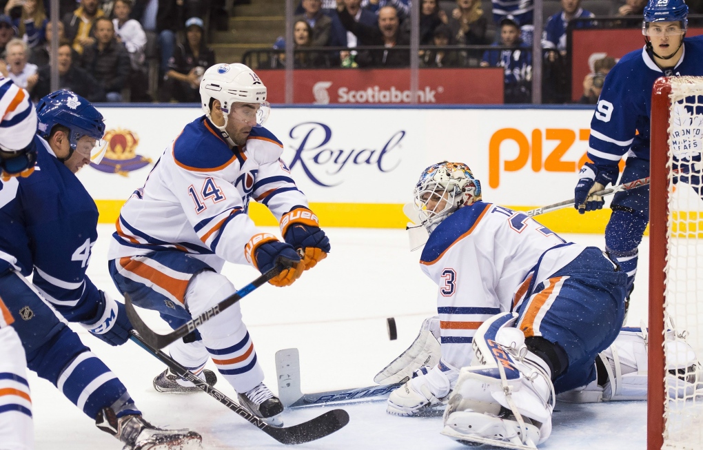Oilers fall to Leafs in OT