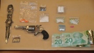 Items seen from a London drug bust on Nov. 2, 2016. (London Police)