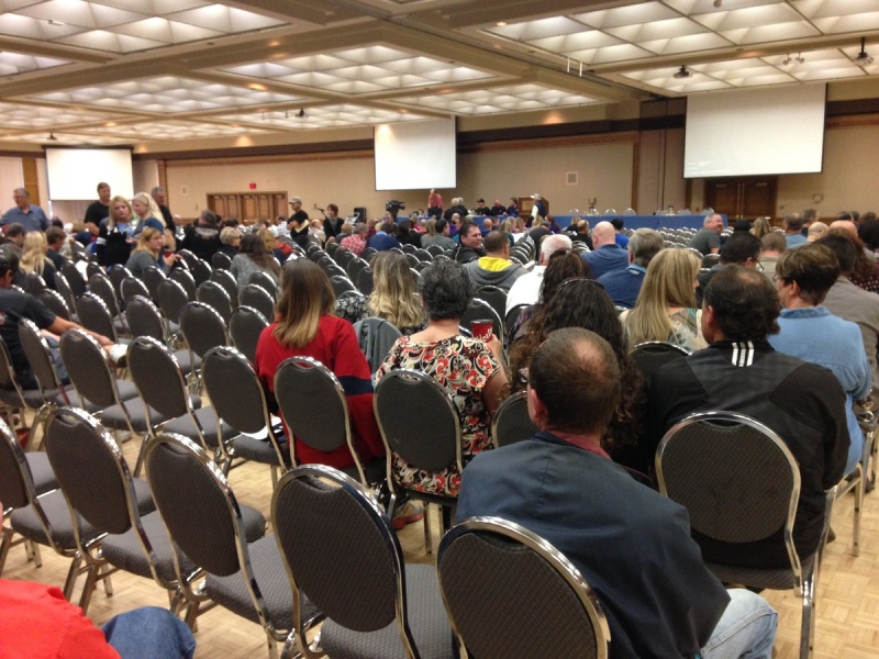 Ford workers gathered at the Caboto Club in Windsor on Sunday, November 6th to vote on a four-year deal.