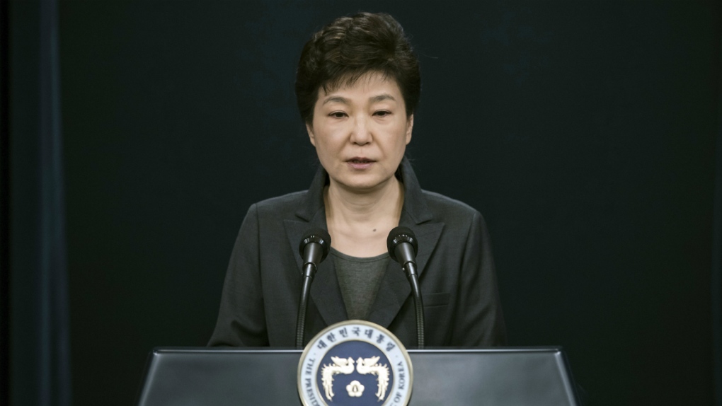 Park Geun-Hye addresses South Korea