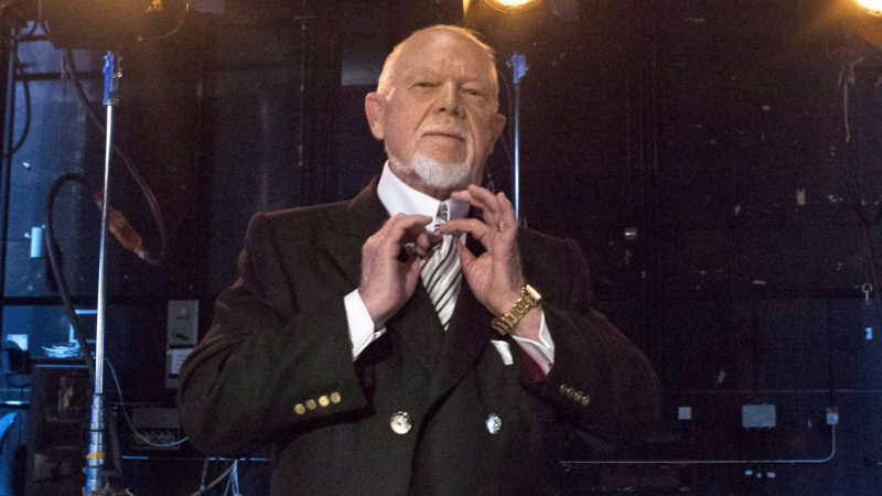 Don Cherry poses for a photo in Toronto on Monday, March 10, 2014. (THE CANADIAN PRESS / Chris Young)