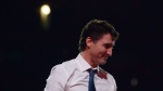 Prime Minister Justin Trudeau delivers remarks at the WE Day celebration in Ottawa on Wednesday, Nov. 9, 2016. Trudeau has offered his congratulations to U.S. president-elect Donald Trump. THE CANADIAN PRESS/Sean Kilpatrick