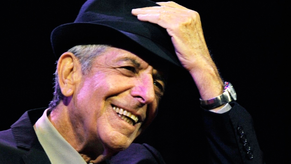 Leonard Cohen performs in 2009